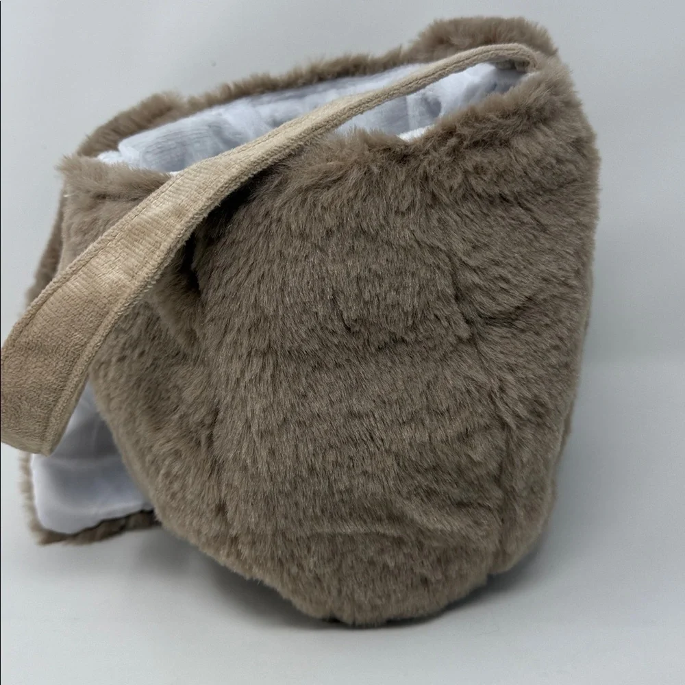 Easter Bunny Baskets - 3  Tan Bunny Plush Bags 8 inches tall. Holiday Item